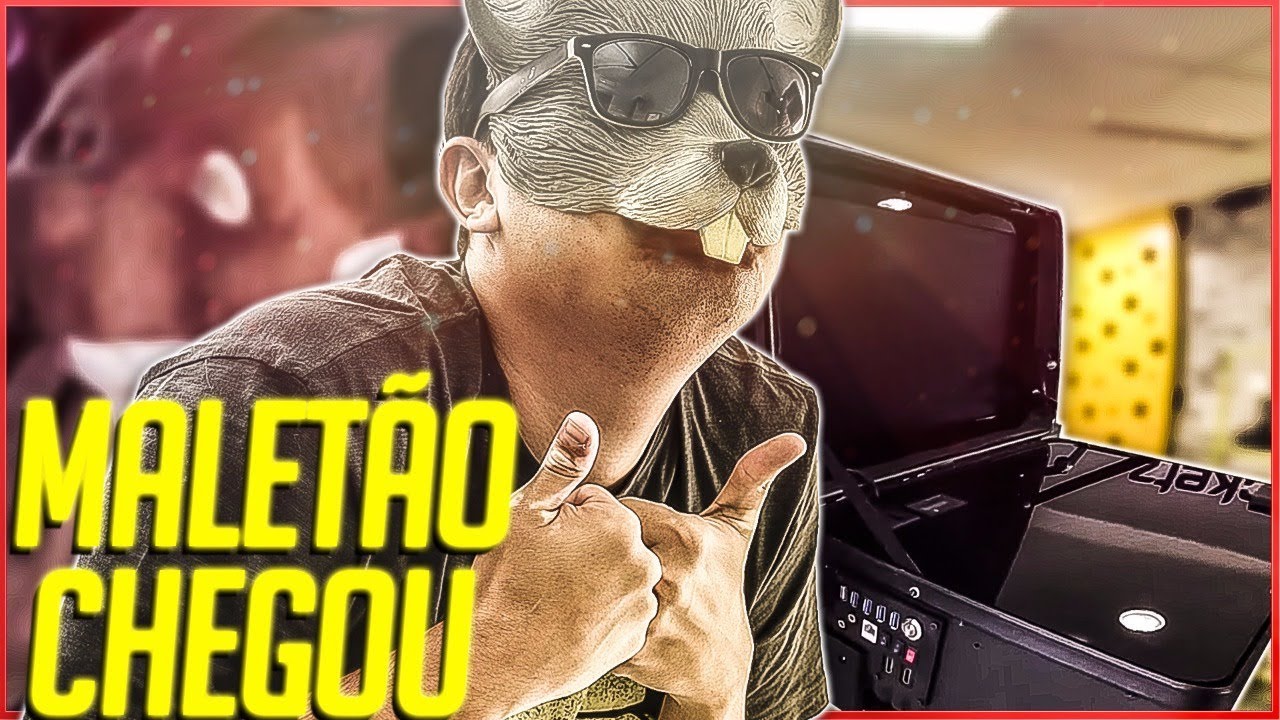 CHEGOU O MALETÃO DO RATÃO (PC NOVO) 🐭