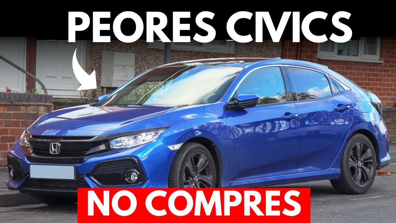 Los 3 peores y los 4 mejores Honda Civic | Los coches más fiables para comprar