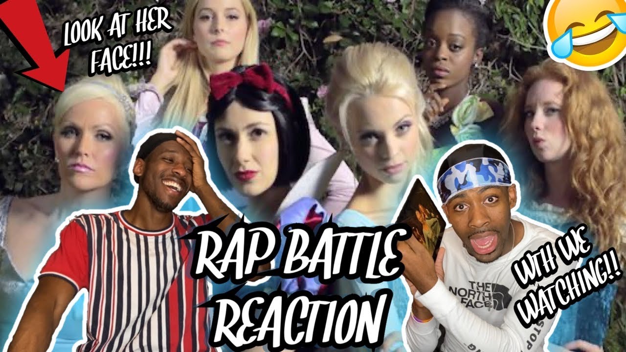THEY BEEFING!!! SNOW WHITE vs ELSA: Princess Rap Battle {REACTION}
