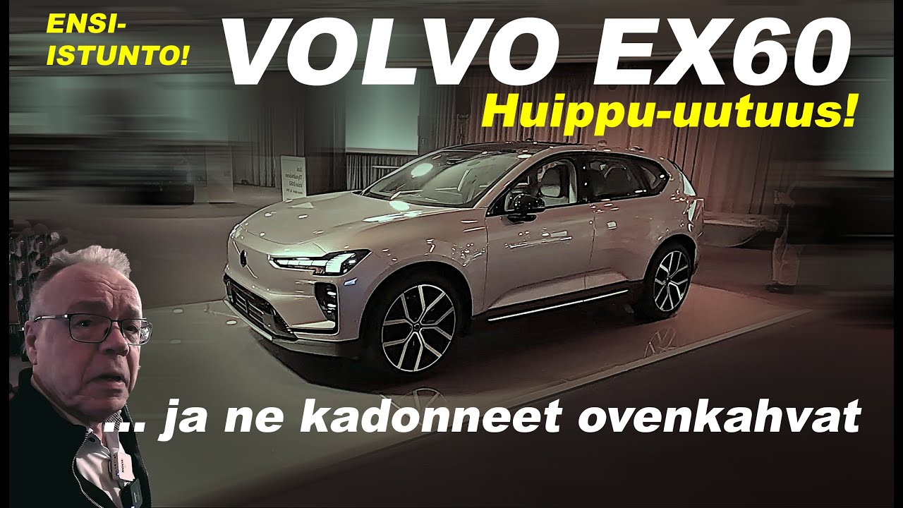 Häkellyttävä uusi Volvo EX60: paras koskaan?