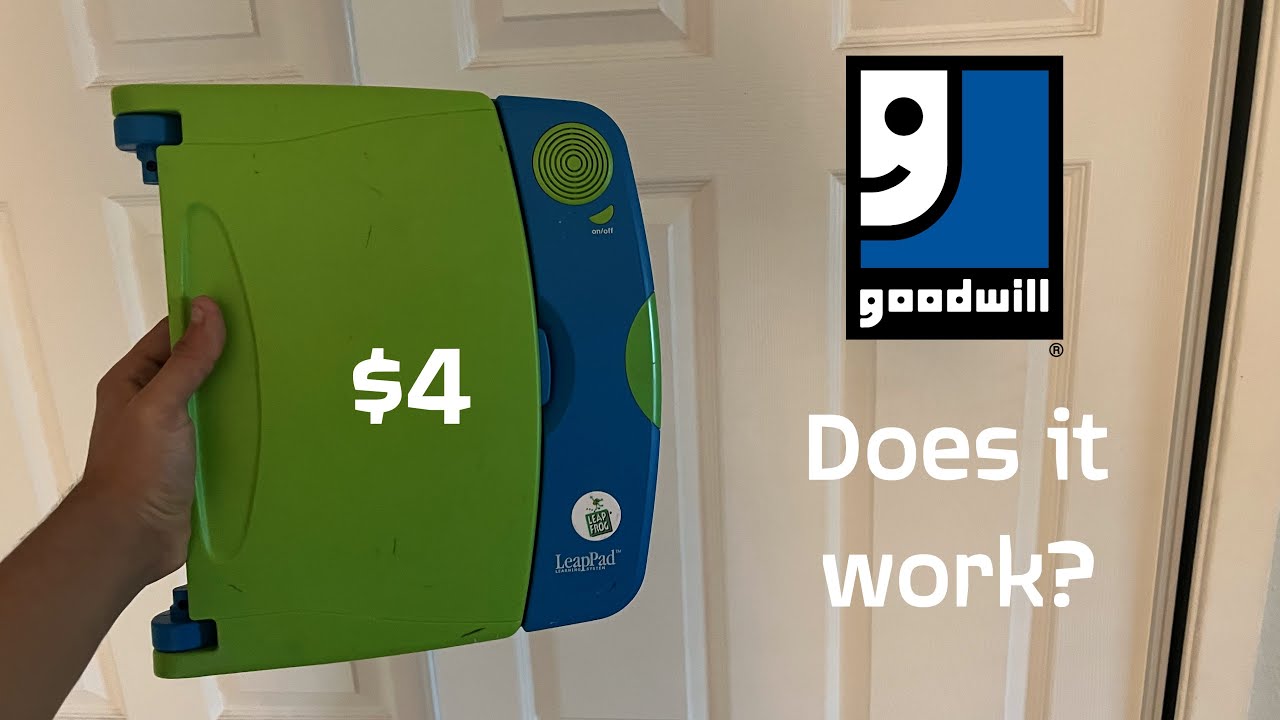 I bought a LeapFrog LeapPad Learning System from Goodwill for $4 - Does it work?