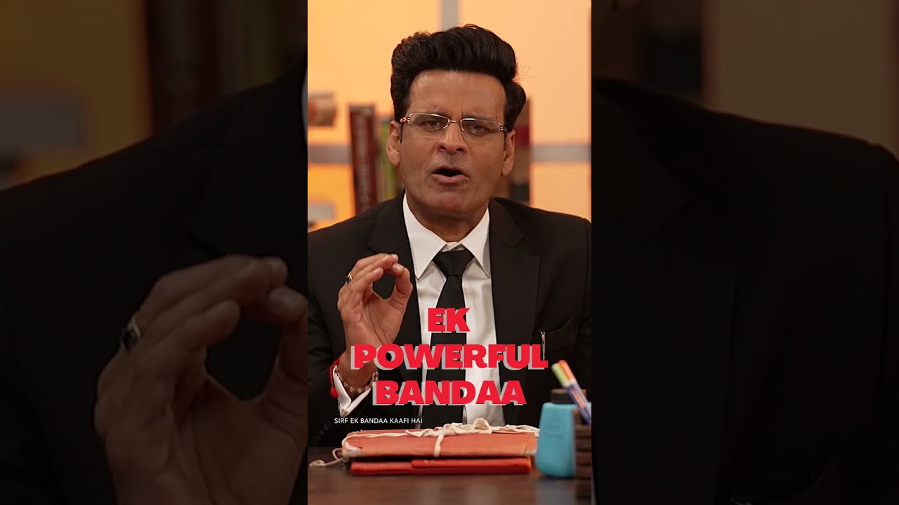 1 Day to go!!!!! Watch Sirf Ek Bandaa Kaafi Hai Only on ZEE5!! #Bandaa #ManojBajpayee #ZEE5