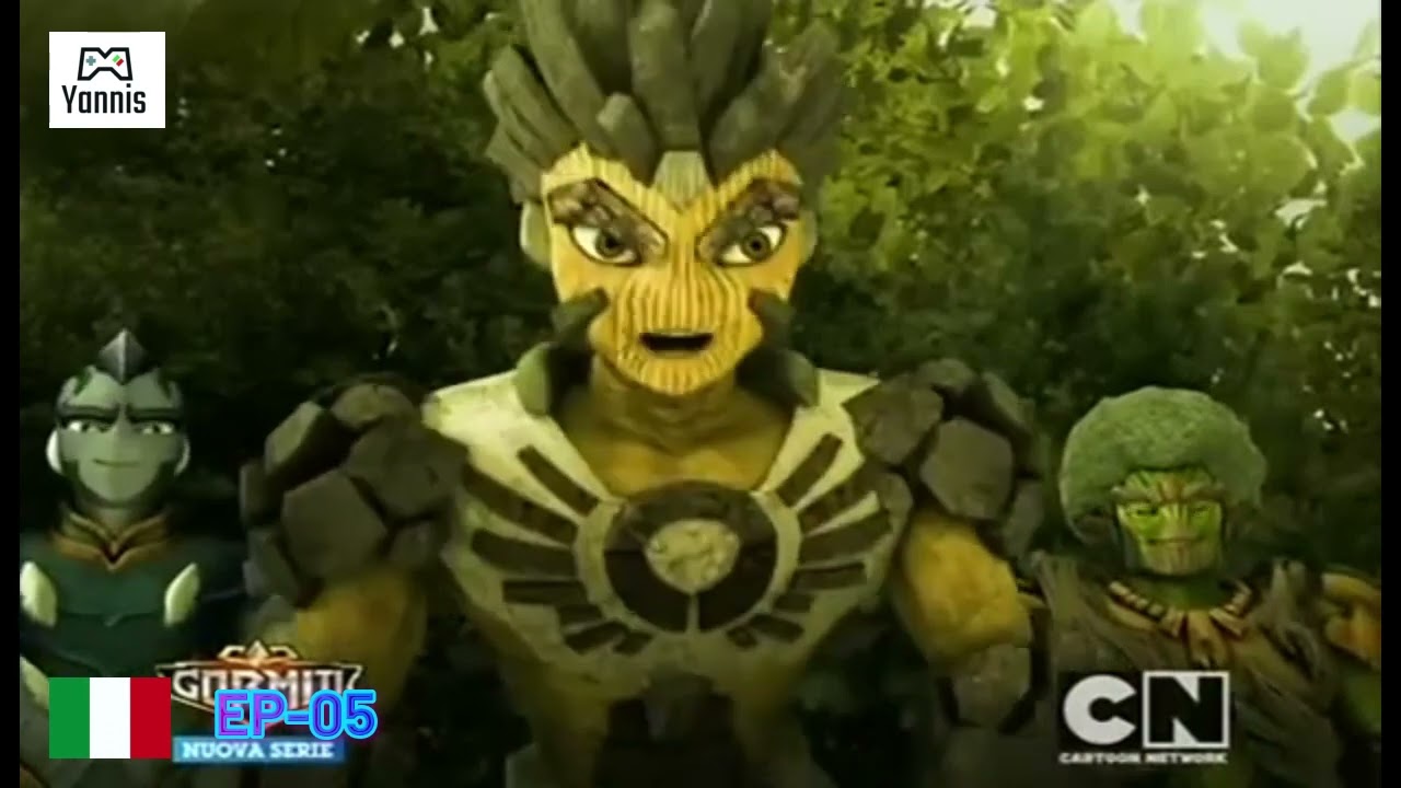 Gormiti Nature Unleashed S1-EP5 - ITALIANO -  LA QUINTA PIETRA