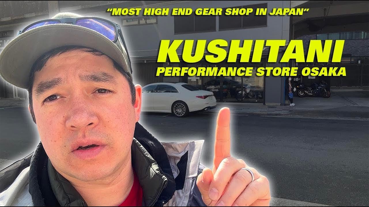 The Most Premium Motorcycle Gear Shop In Osaka! (Kushitani)