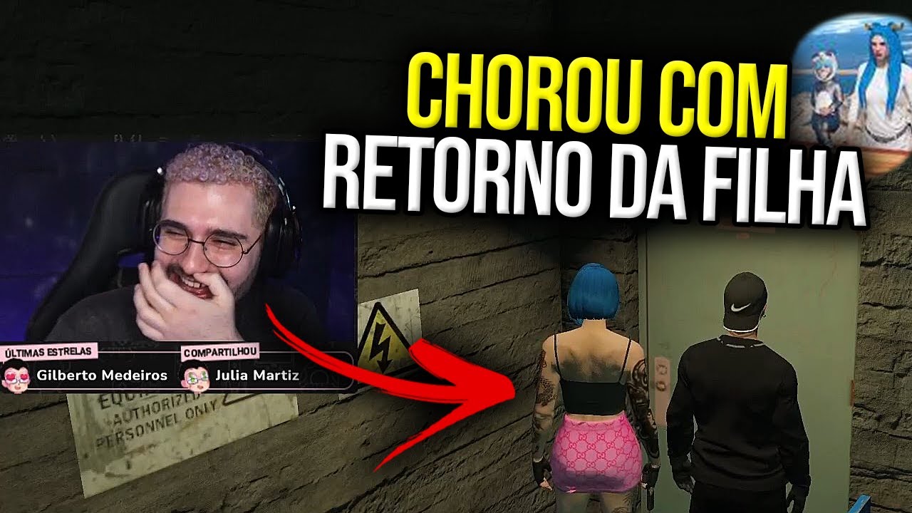 Batata chora ao lembrar de filha no RP! - Park TIffany GTA RP