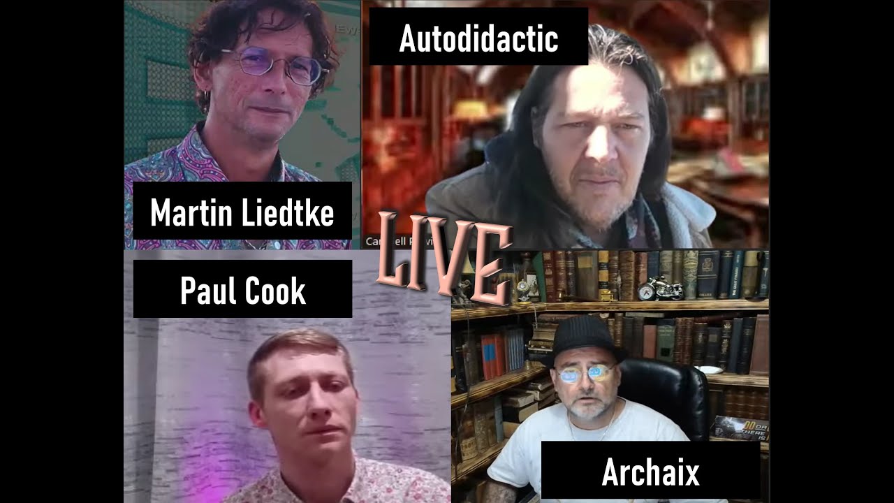 Martin Liedtke, Autodidactic, Paul Cook on Archaix LIVE