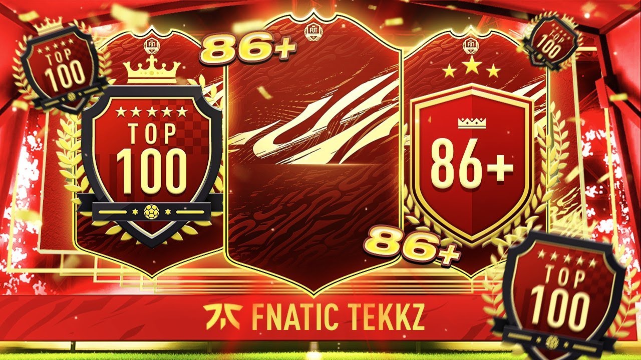 MY 86+ FUT CHAMPS UPGRADE PACK! TOP 100 FUT CHAMPIONS REWARDS #FIFA21 ULTIMATE TEAM