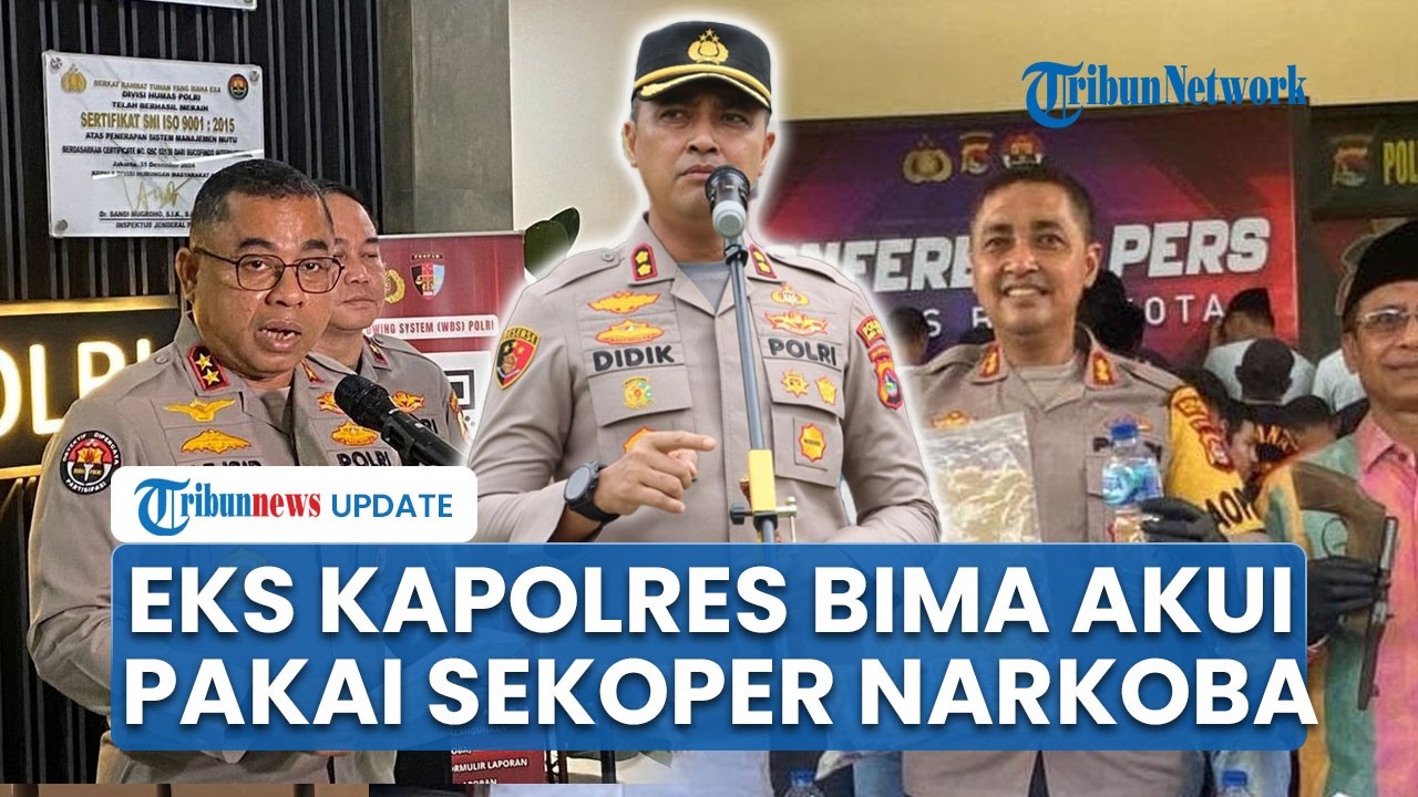 Kronologi Eks Kapolres Bima Kota Jadi Tersangka, Akui Punya Sekoper Narkoba untuk Konsumsi Pribadi