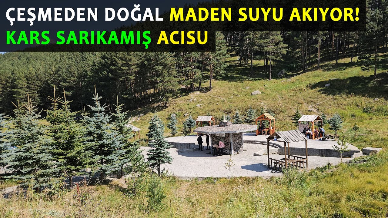Kars / Sarıkamış Acısu / Çeşmelerden doğal maden suyu akıyor!