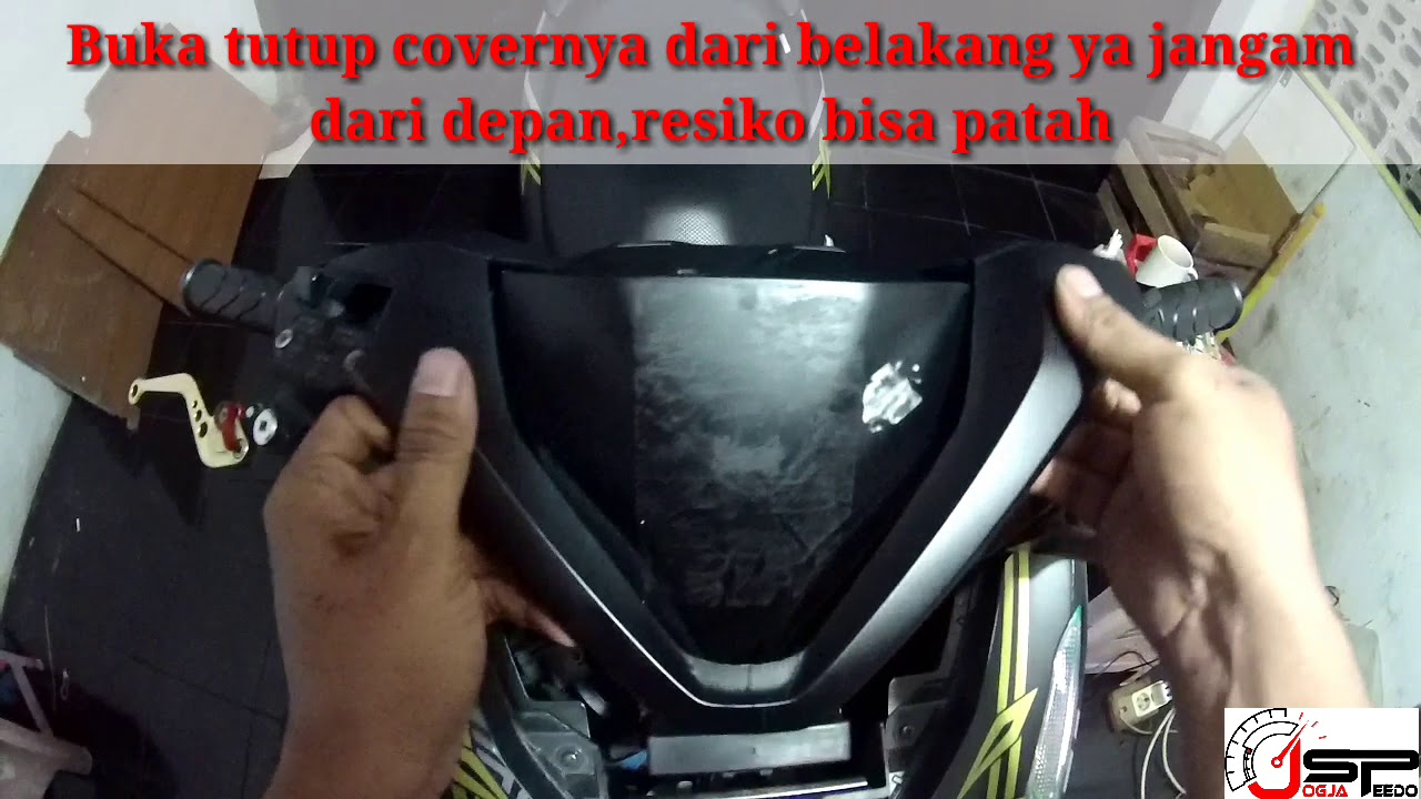Tutorial melepas speedometer honda All new vario dari motor