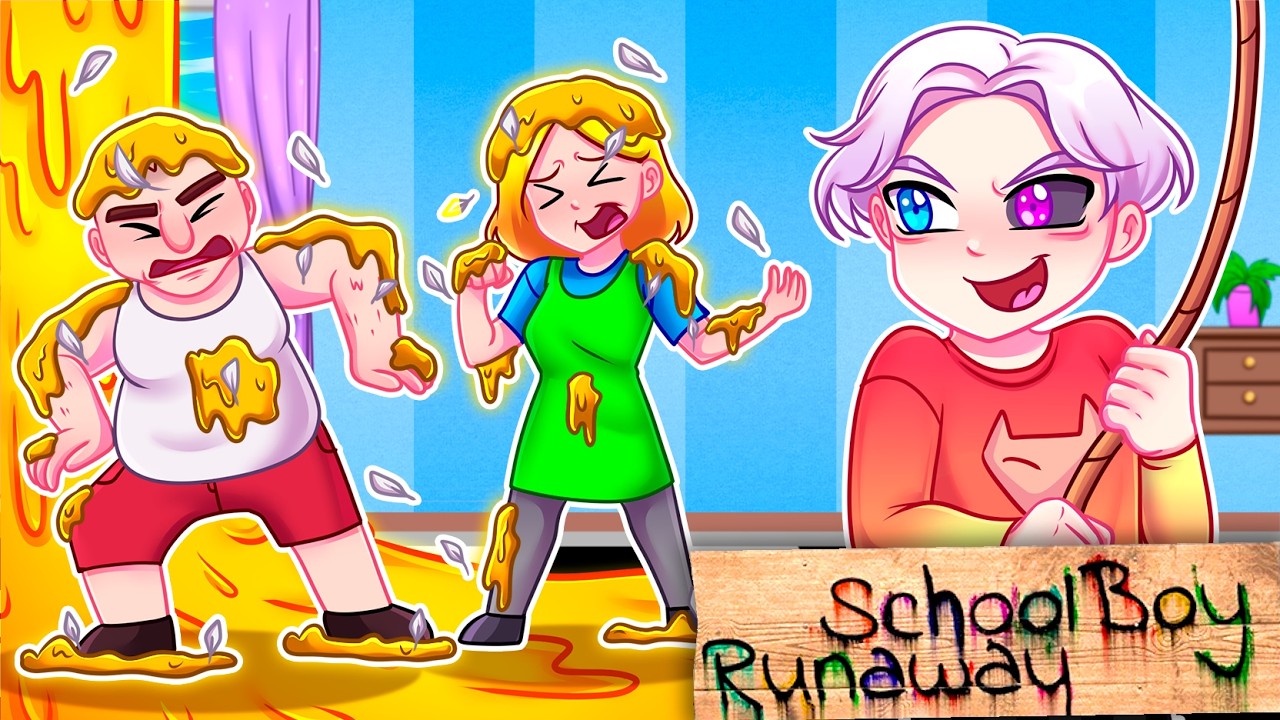 😨 Майнкрафт но Я ЗАТРОЛЛИЛ ЗЛЫХ РОДИТЕЛЕЙ Сломанным Модом на ЛОВУШКИ в SCHOOLBOY RUNAWAY!