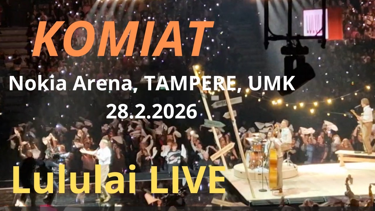 Komiat - Lululai (Live @Nokia Arena, Tampere 28.2.2026 @UMK26 Live Show)