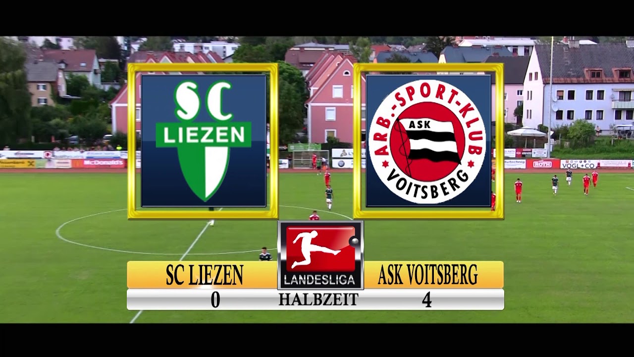 Ennstal Fußball KW 33 SC Liezen vs  ASK Voitsberg 17 08 2018