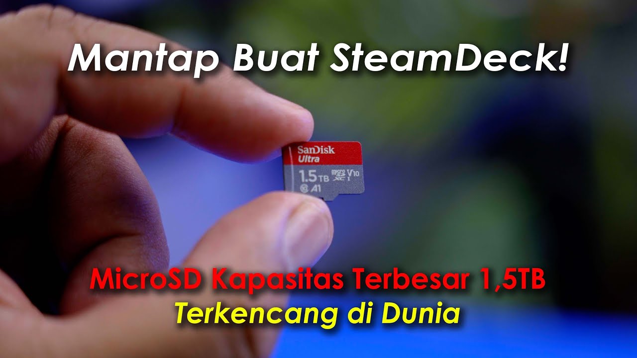 MicroSD Kapasitas TerBESAR‼️ 1,5TB TerKENCANG di DUNIA!! Cocok Buat SteamDeck⁉️