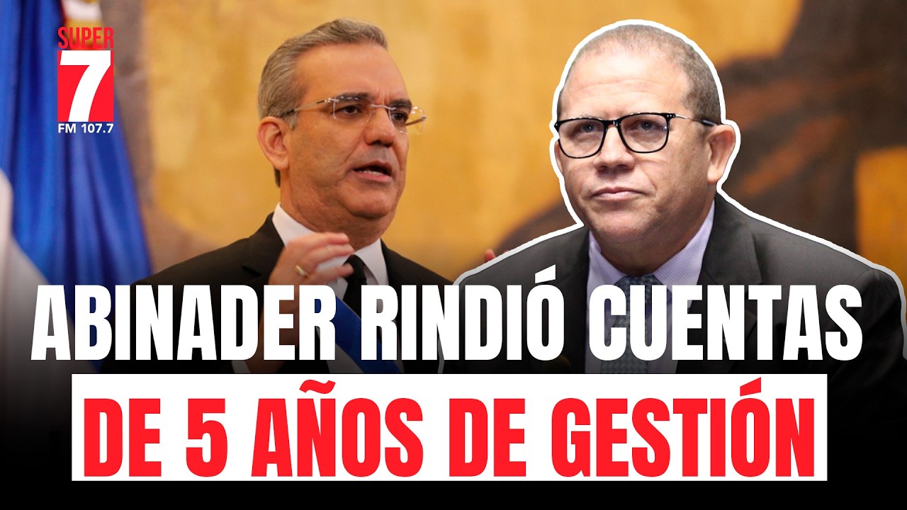 Discurso de Abinader fue una rendición de cuentas de los cinco años que él ha estado en el poder