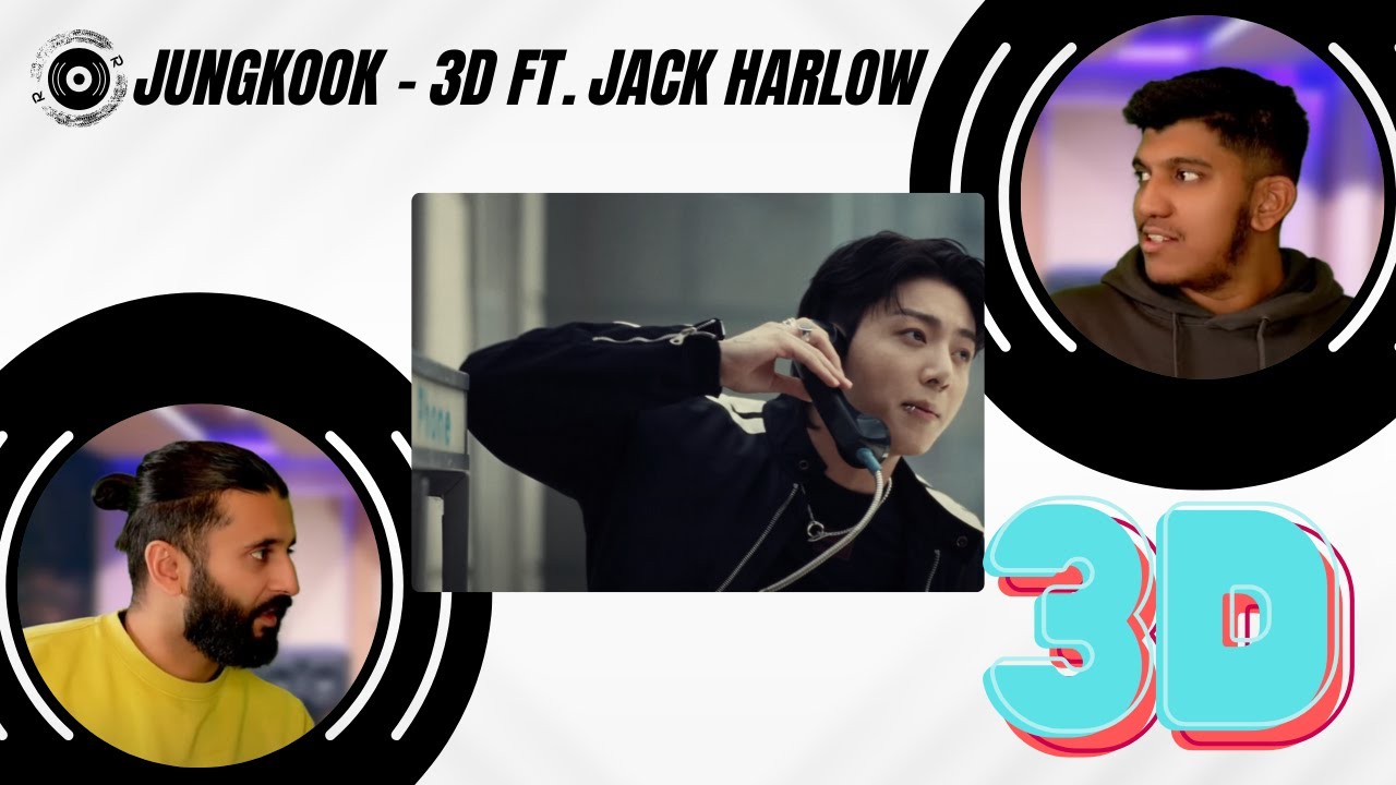 UK RAP FANS react to Jungkook 3D featuring Jack Harlow - First Reaction