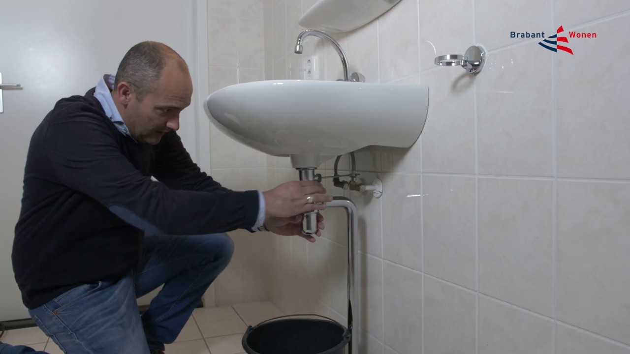 Instructievideo gootsteen ontstoppen en sifon reinigen