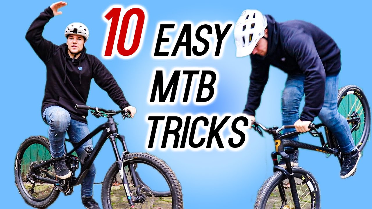 10 EASY MTB TRICKS FÜR ZU HAUSE! - Marc Diekmann