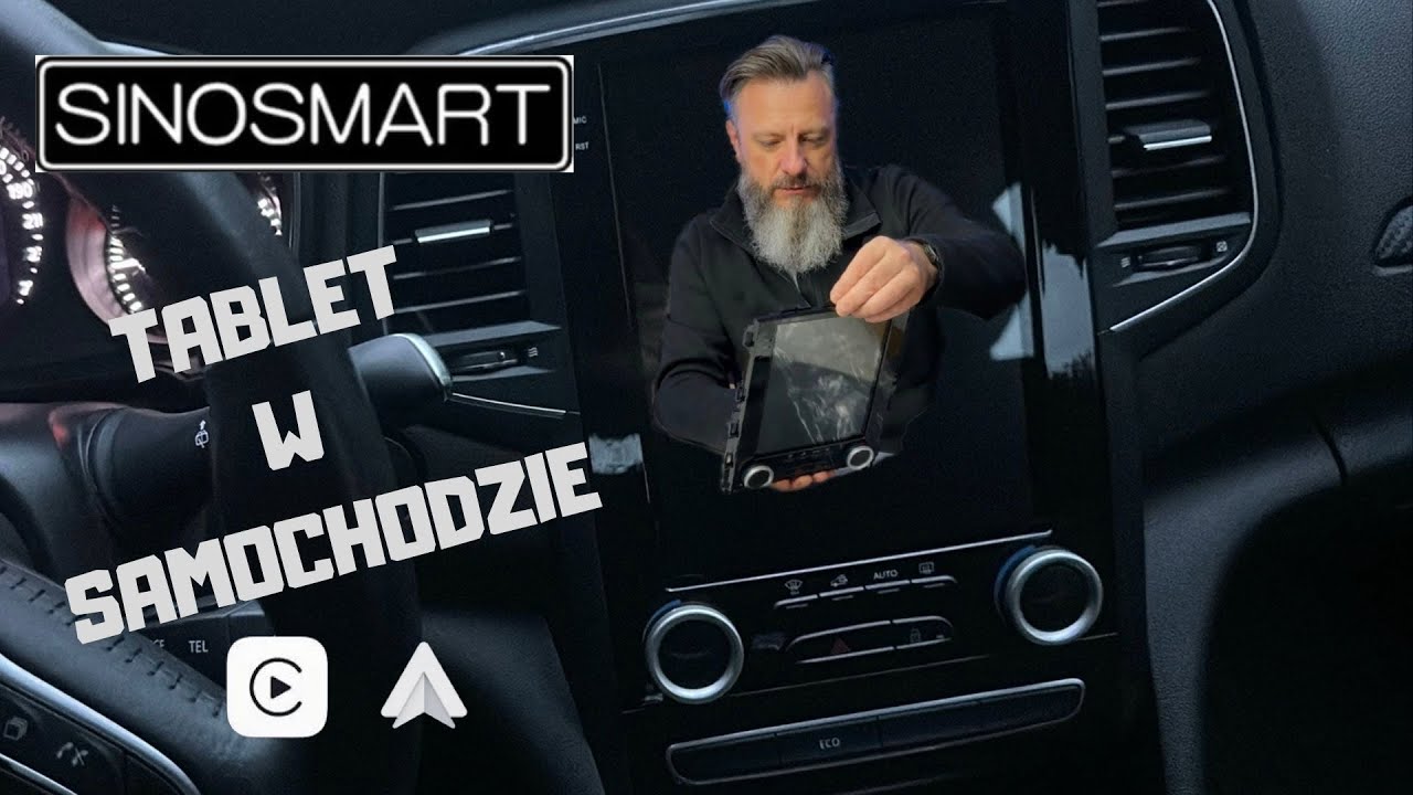 SINOSMART - Tablet w samochodzie