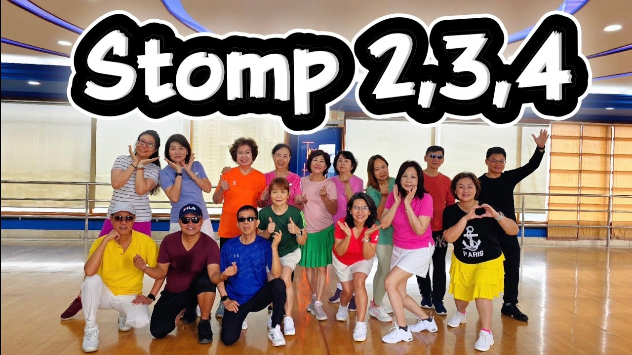 Stomp 2,3,4 Linedance|Rob Fowler (ES) - November 2025| Improver| Happy Linedance WTC|