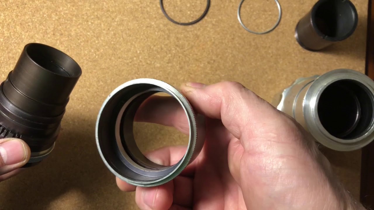 CZJ Triotar 135/4 aperture ring removal