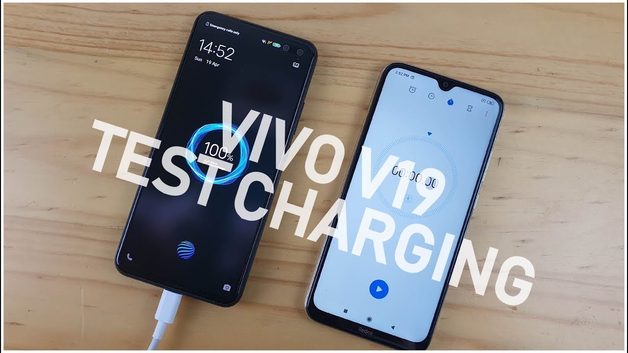 Vivo V19 Battery Charging Test 0 % to 100 % | Vivo FlashCharge 2.0