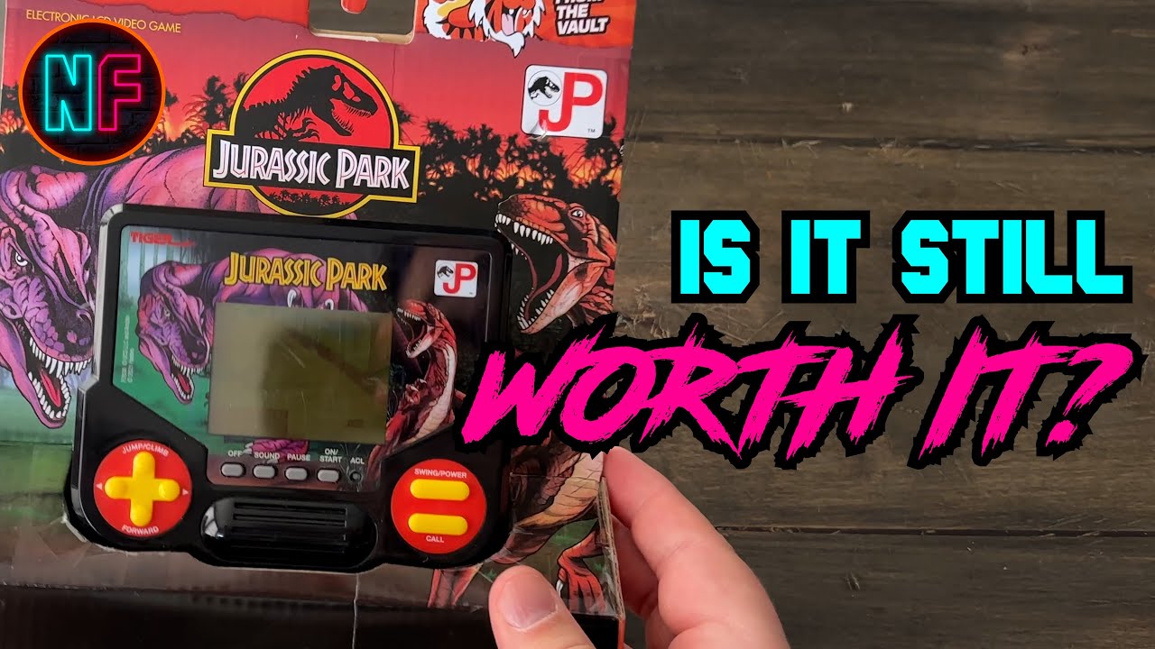 Jurassic Park Tiger Handheld Game Nostalgia
