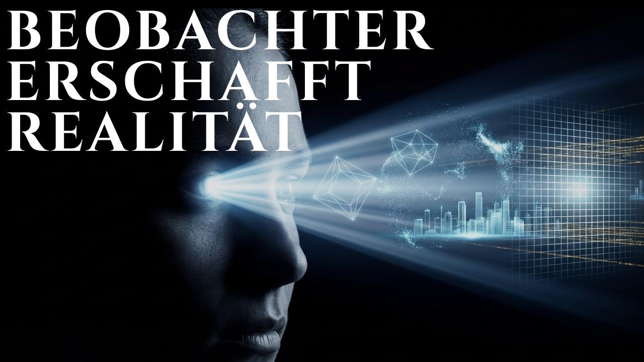 Die Realit&auml;t ist kein Objekt &ndash; sie entsteht im Bewusstsein