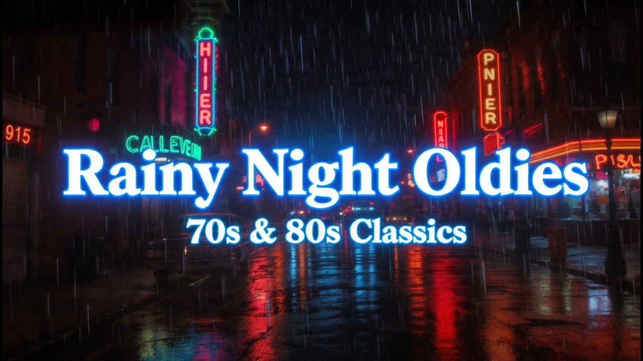 Midnight Soft Rock – Emotional 70s–80s Love Songs for Rainy Nights 🌧️🎶