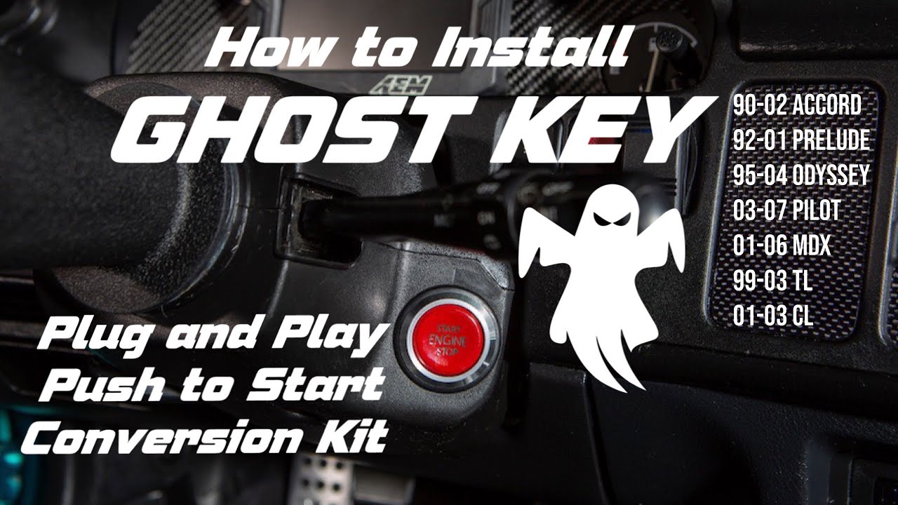 Plug and Play Push to Start Conversion Kit Install: Accord, Prelude, Odyssey, MDX, Pilot, TL & CL