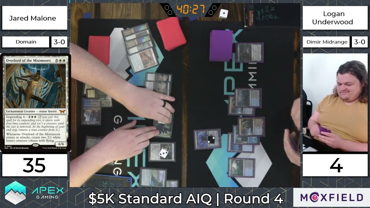 $5000 Standard AIQ/RCQ | Domain vs Dimir Midrange | Round 4 | 3/29/25