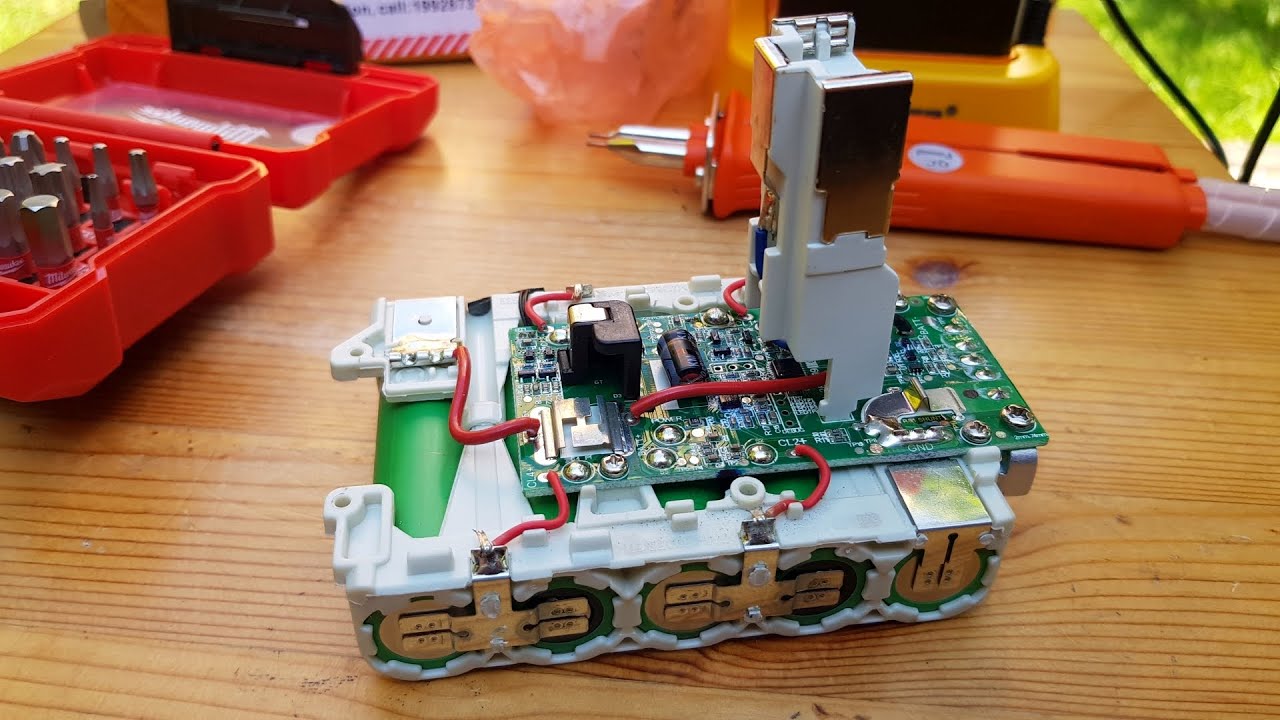 Naprawa Baterii RYOBI 18V ONE+ Oryginał SONY Murata VTC4 padły od leżakowania ;)