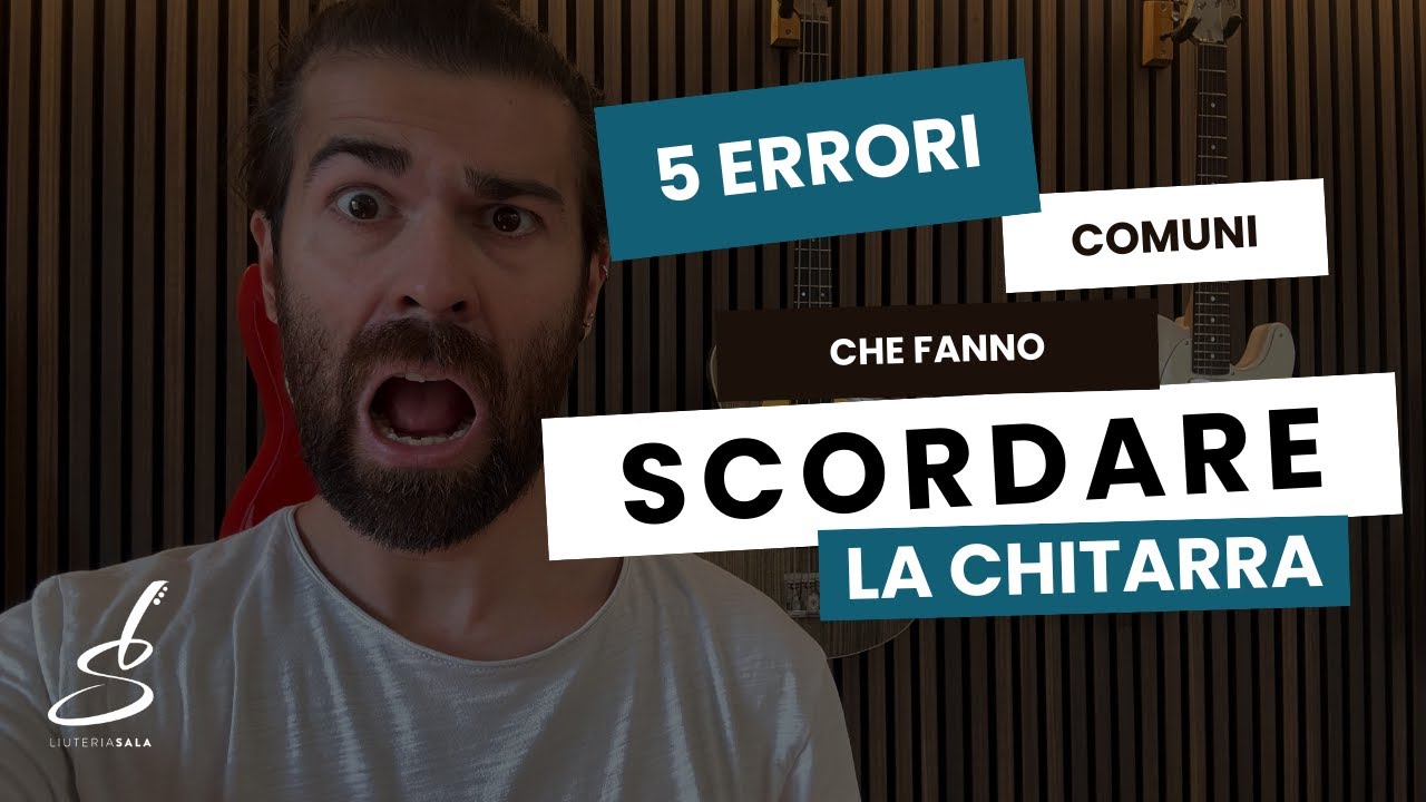 Perché la chitarra si scorda sempre? 5 cause comuni spiegate!