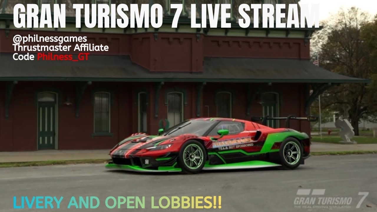 GT7 LIVE HUMP DAY Open Lobbies and Liveries! Road to 1K subs! #GT7 #T598 #notsponsored