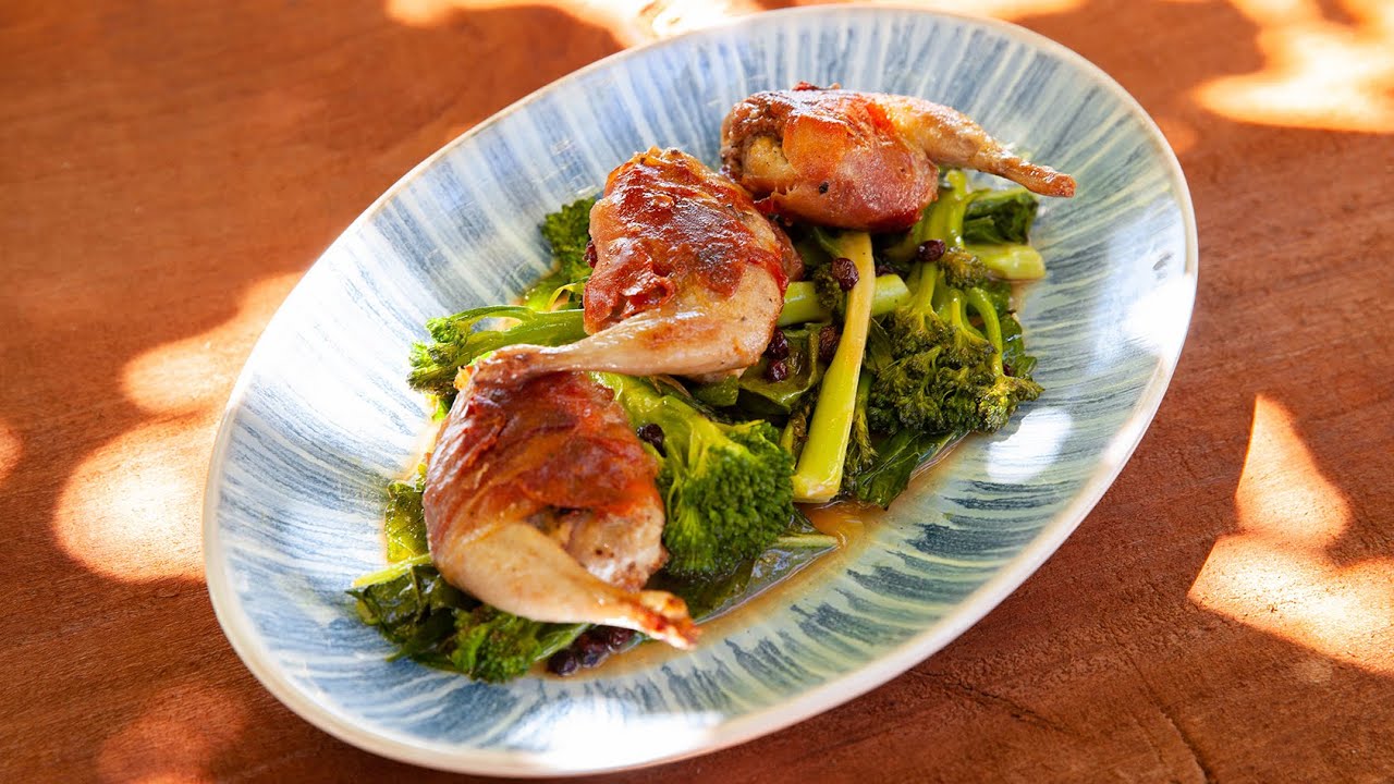 Everyday Gourmet with Justine Schofield, Quail Saltimbocca