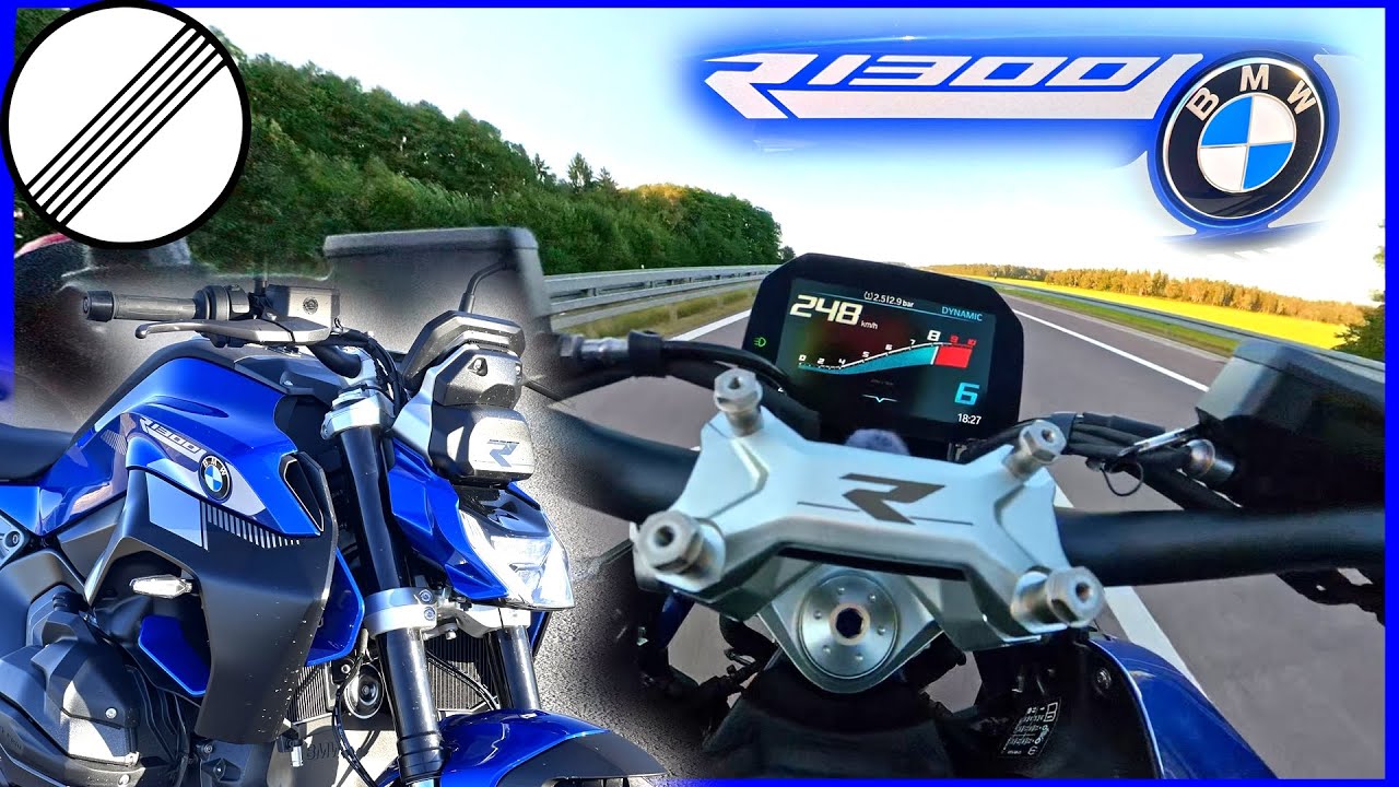 BMW R1300R | Neck-Breaking Naked | AUTOBAHN Top Speed test