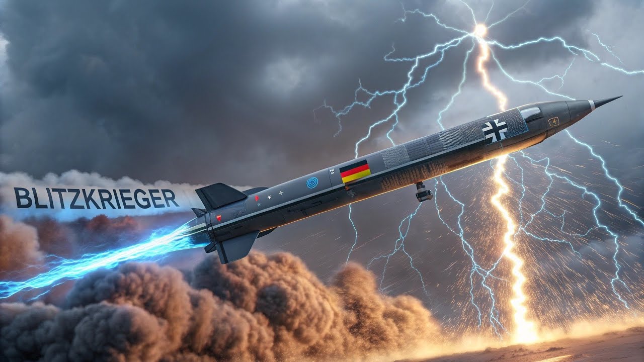BLITZKRIEGER  Der Blitz aus Stahl  Futuristische deutsche Hyperschall-Rakete