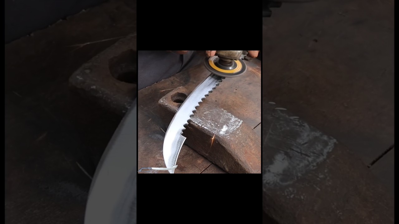 Forging a Mini Sword from a Bike Sprocket! ⚒️🔥 #shorts #sword #blacksmith #ajoykumarsarma