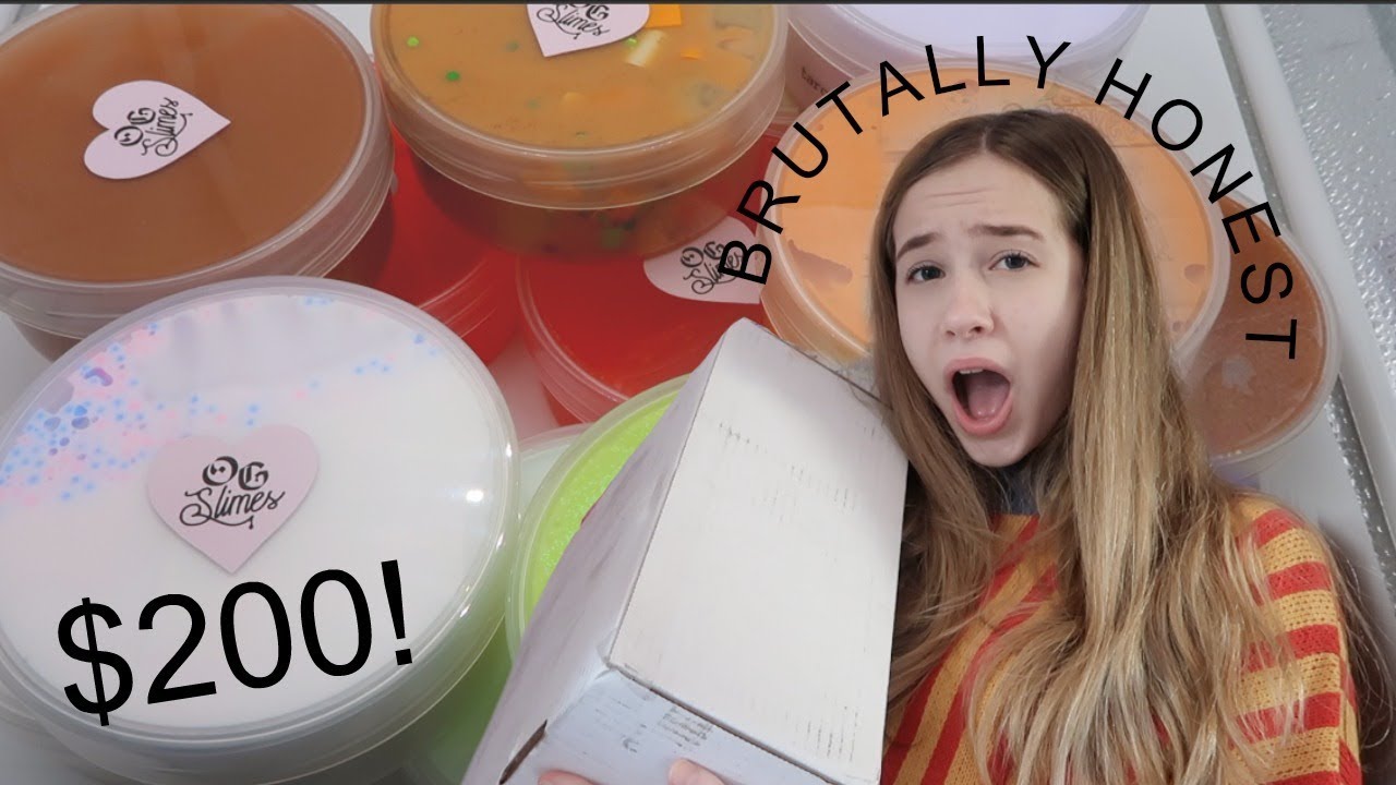 $200 BRUTALLY HONEST OVERRATED FAMOUS SLIME SHOP REVIEW