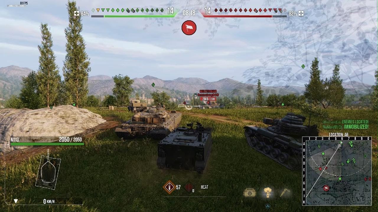 World of Tanks Front line brawling with a BMP-1! How will this end?