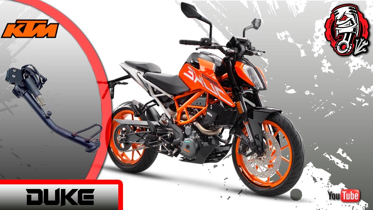 455 KTM DUKE 390 REPARACIÓN DE PARADOR LATERAL