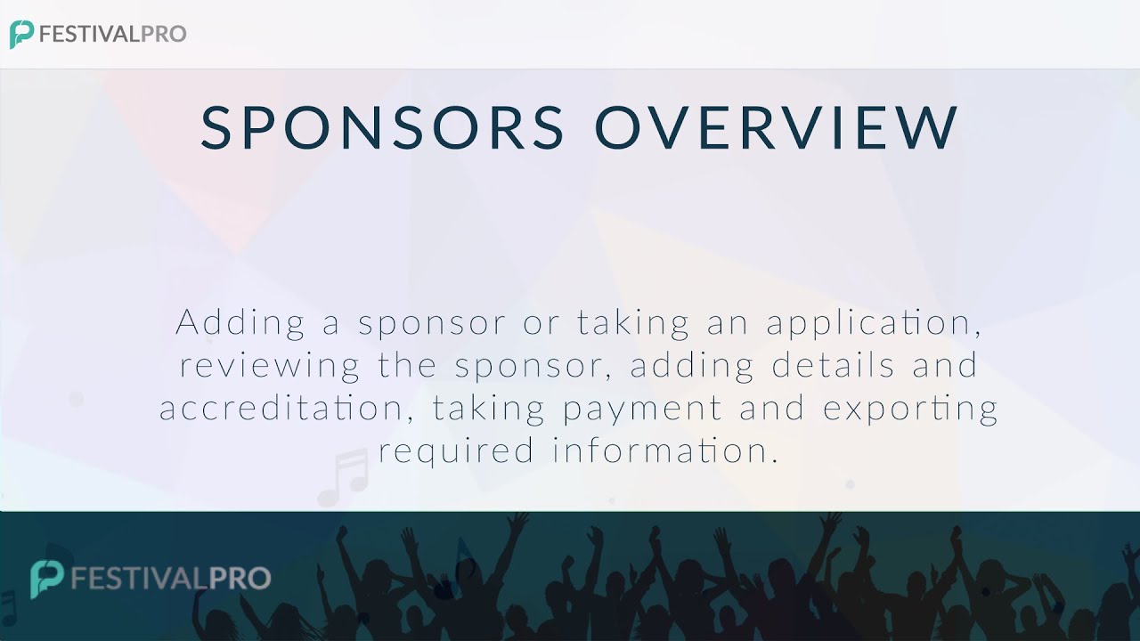 Sponsors Default Workflow