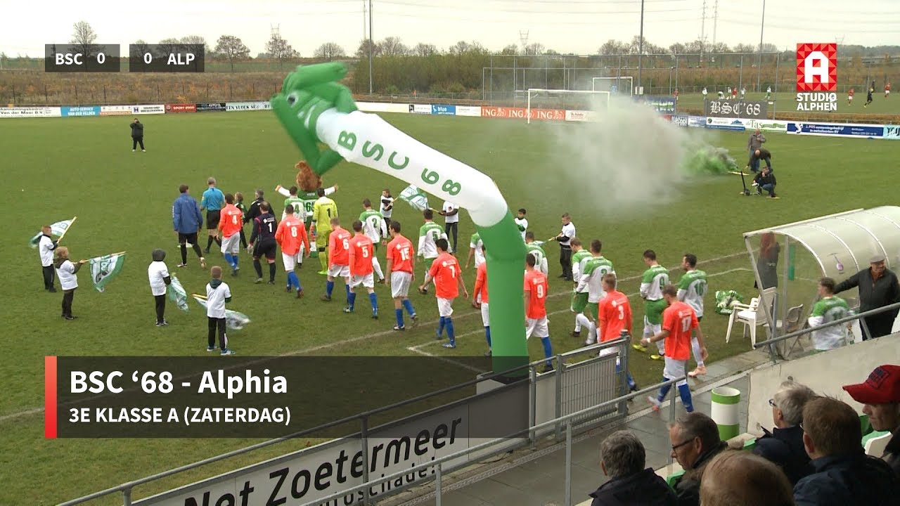 Samenvatting BSC '68 - Alphia (zaterdag 10 november)