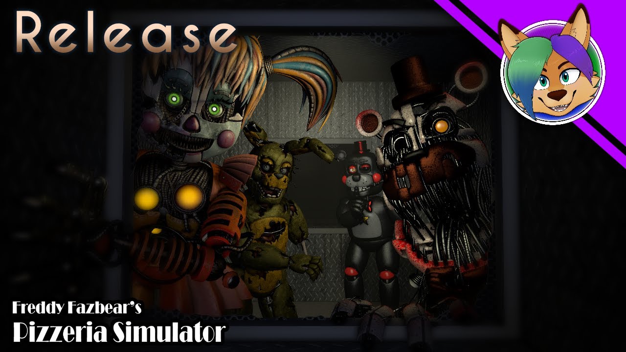 (FNAF 6 SONG) Release LYRIC VIDEO