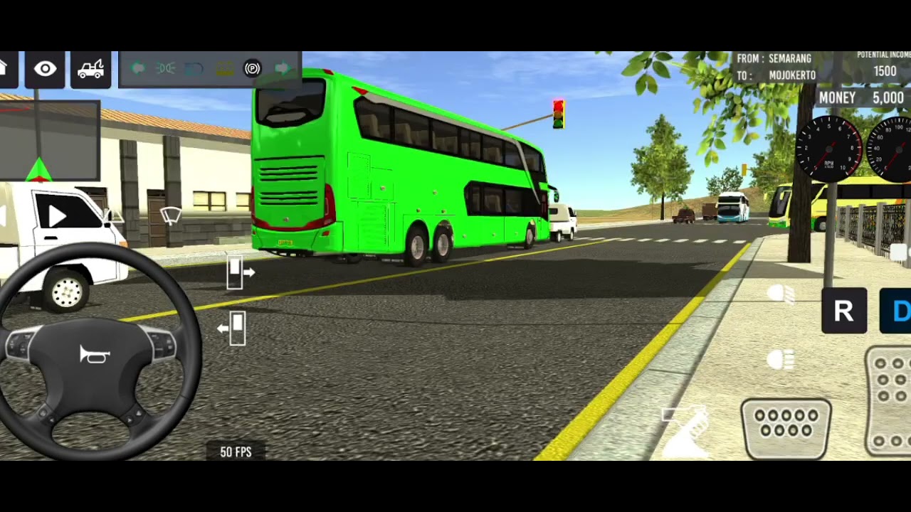 😍 BUS Simulator Indonesia || new euro coach bus simulator Indonesia || new euro trock #simulator