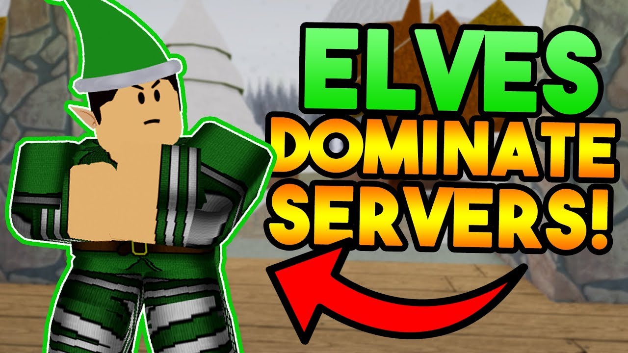 TRYHARD ELVES DOMINATE ARSENAL SERVERS!? (ROBLOX)