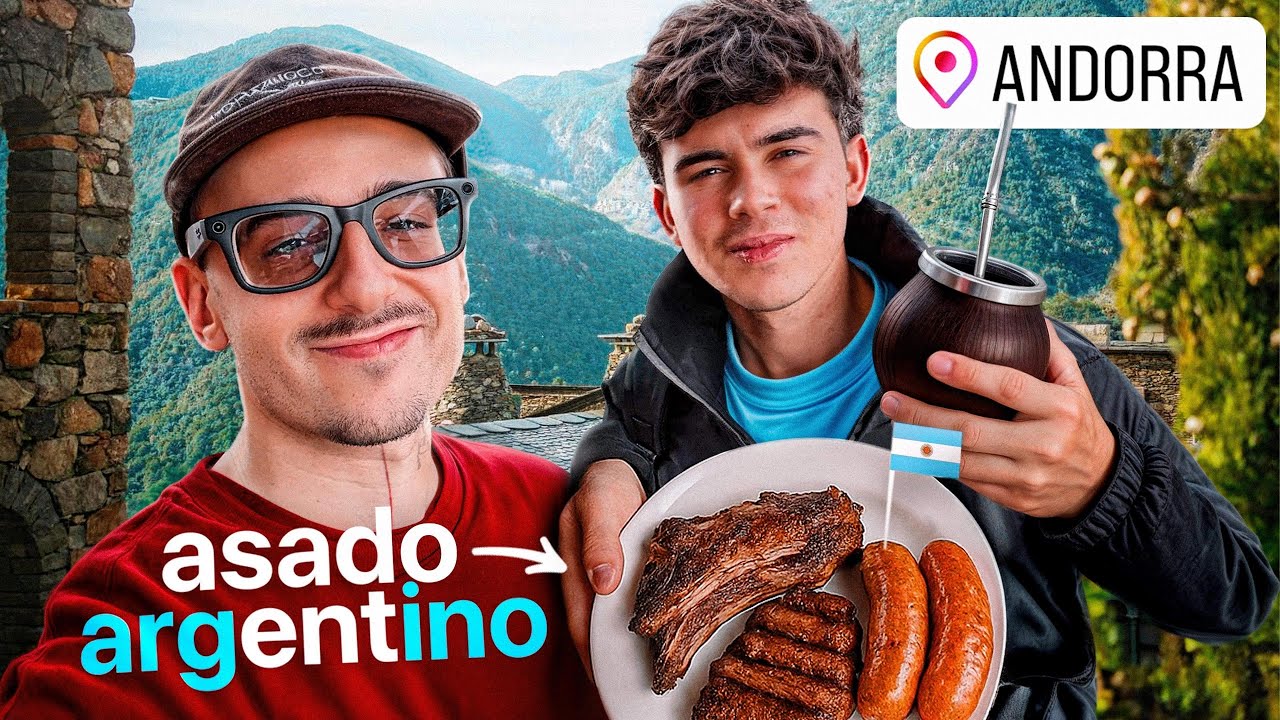 vino desde Argentina para que probara la comida de su pa&iacute;s.