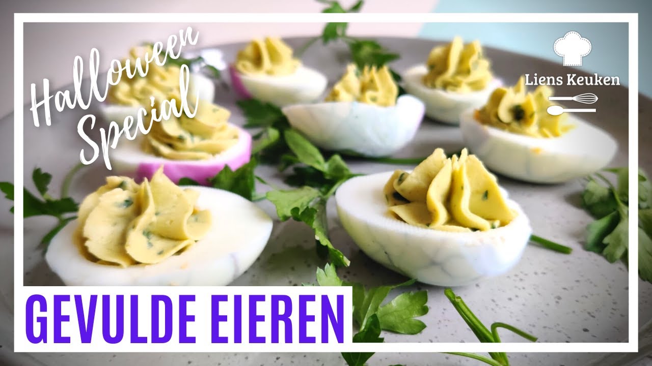 Griezelige eieren | GEVULDE EIEREN | Spooky voor Halloween