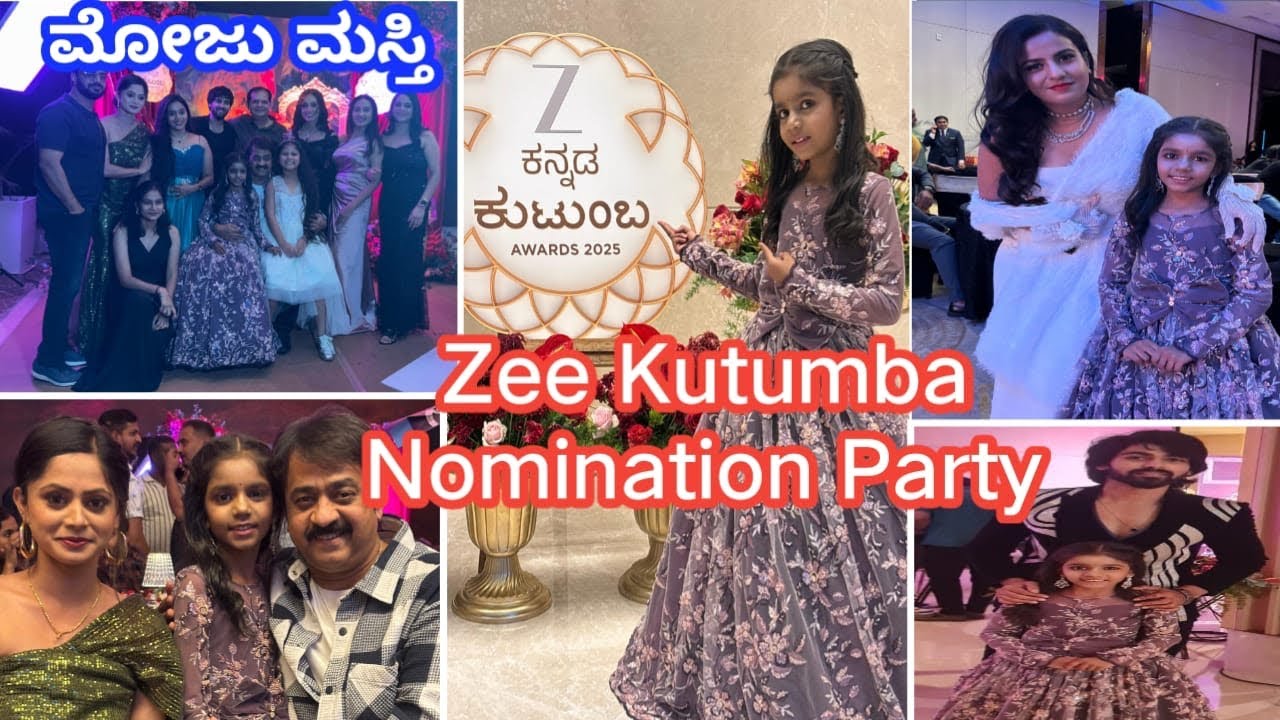Zee Kutumba Nomination Party 🎉 ||Fun&entertiment 