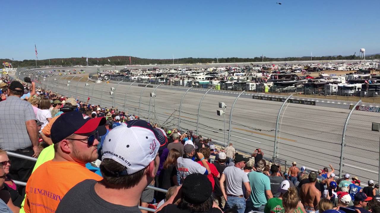 Sweet Home Alabama, Opening lap at Talladega, October 2016